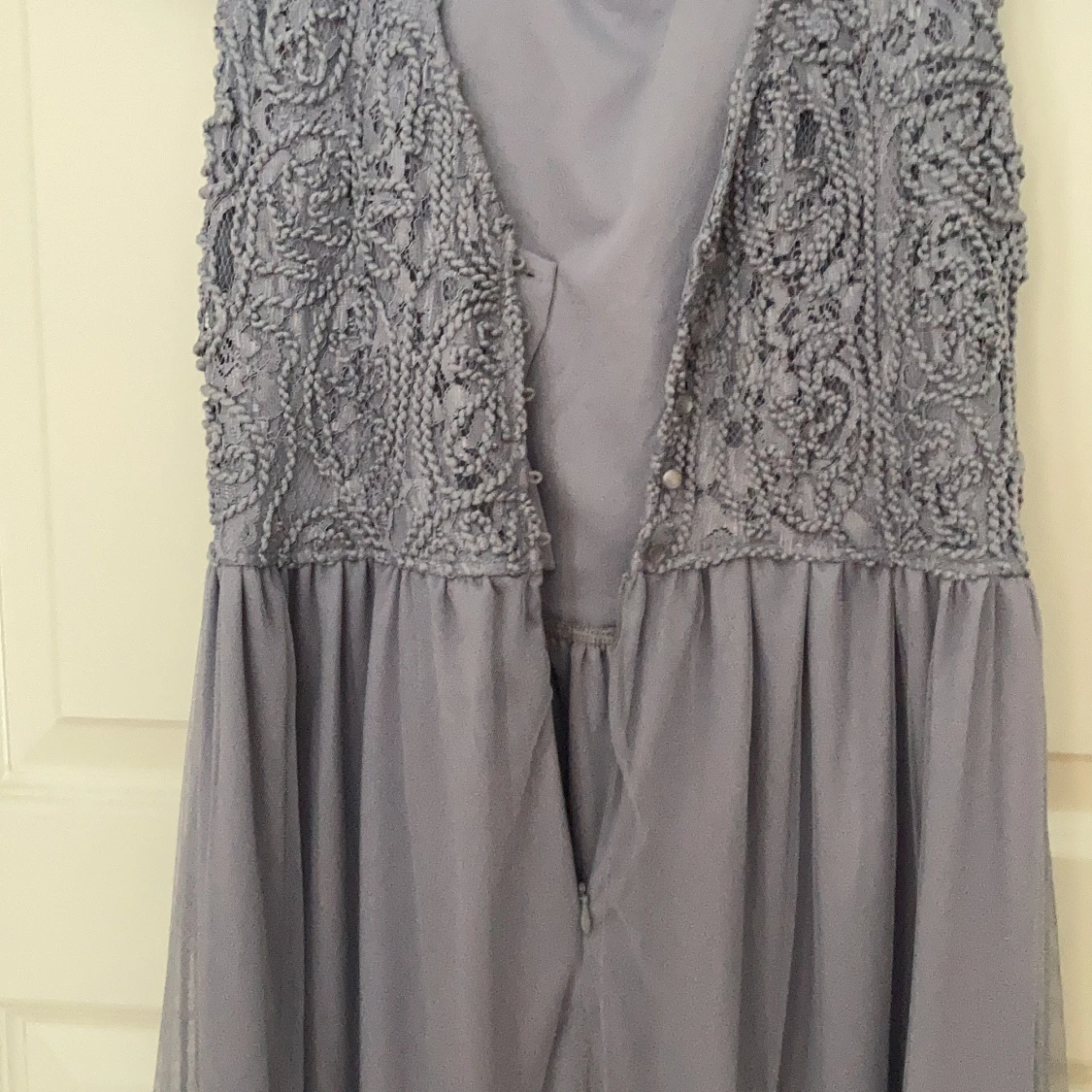 Ljusblå klänning - 91