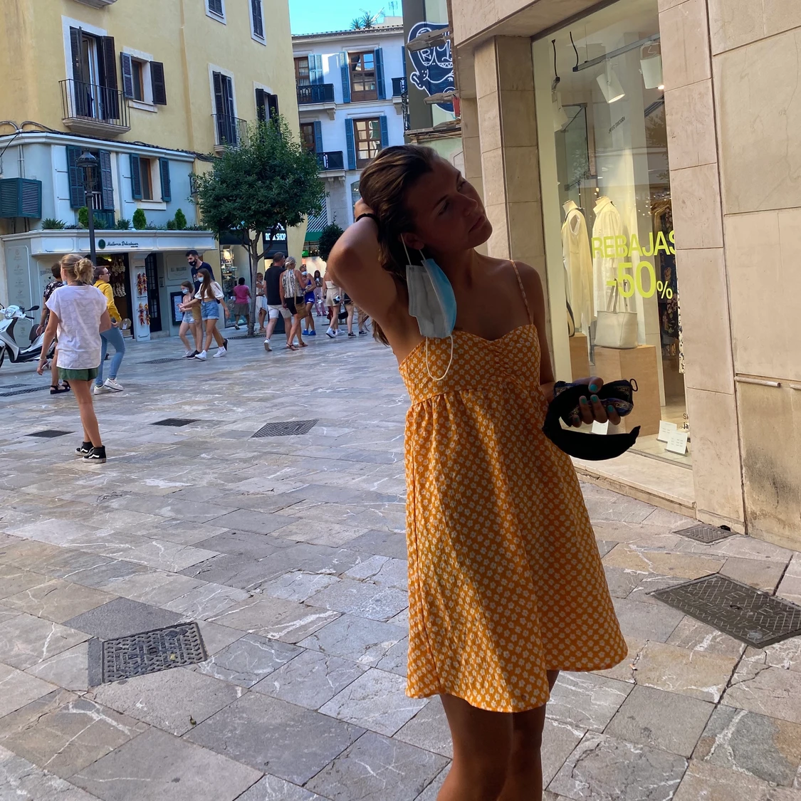 Svart mini klänning hm - 90