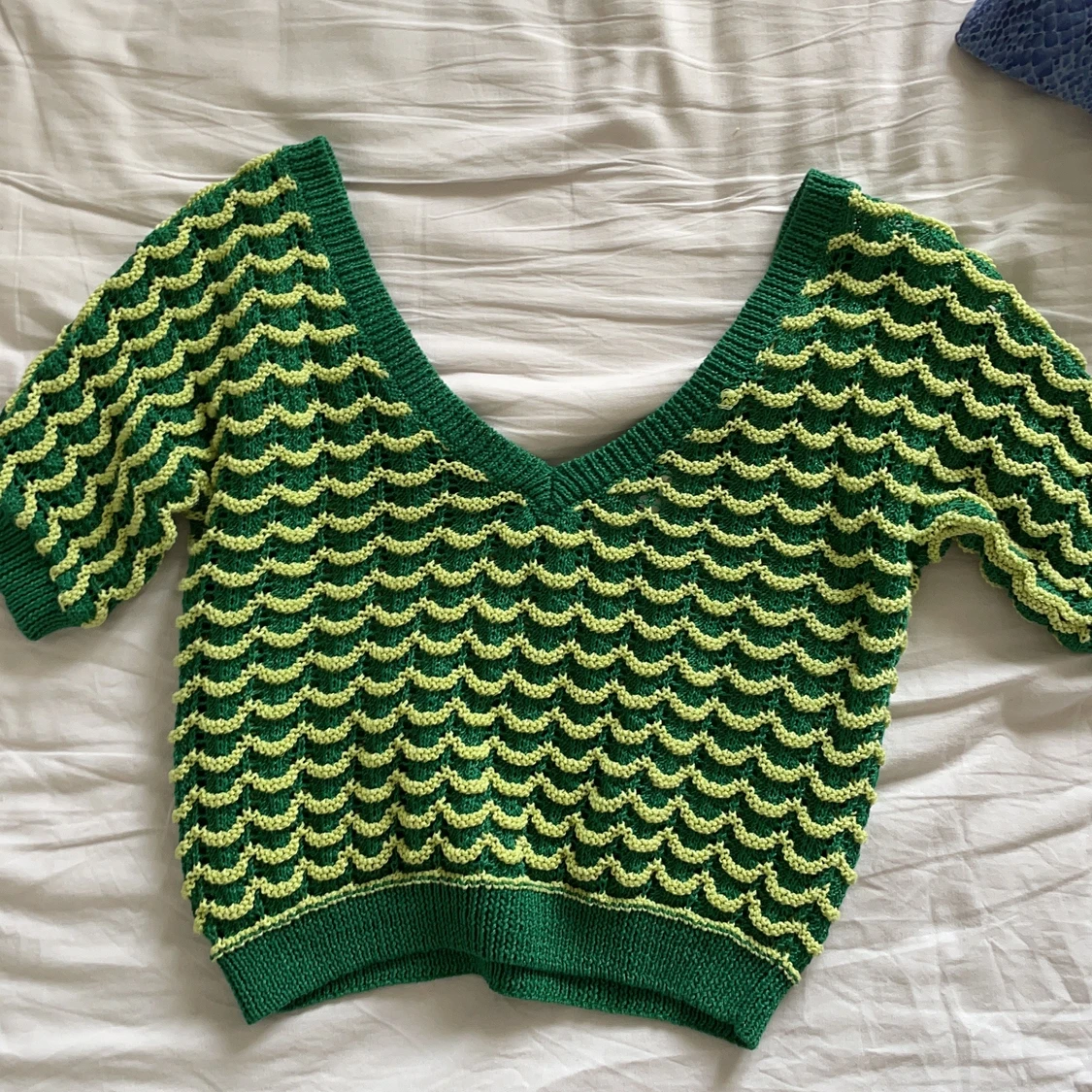 Zara stickad topp - 90