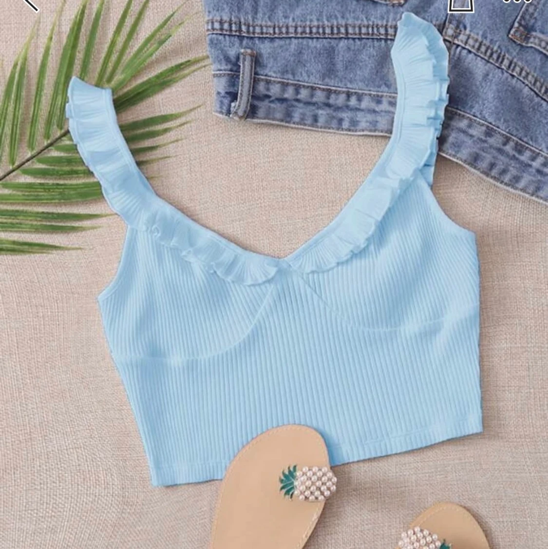 Supersöt blå topp ifrån shein! 