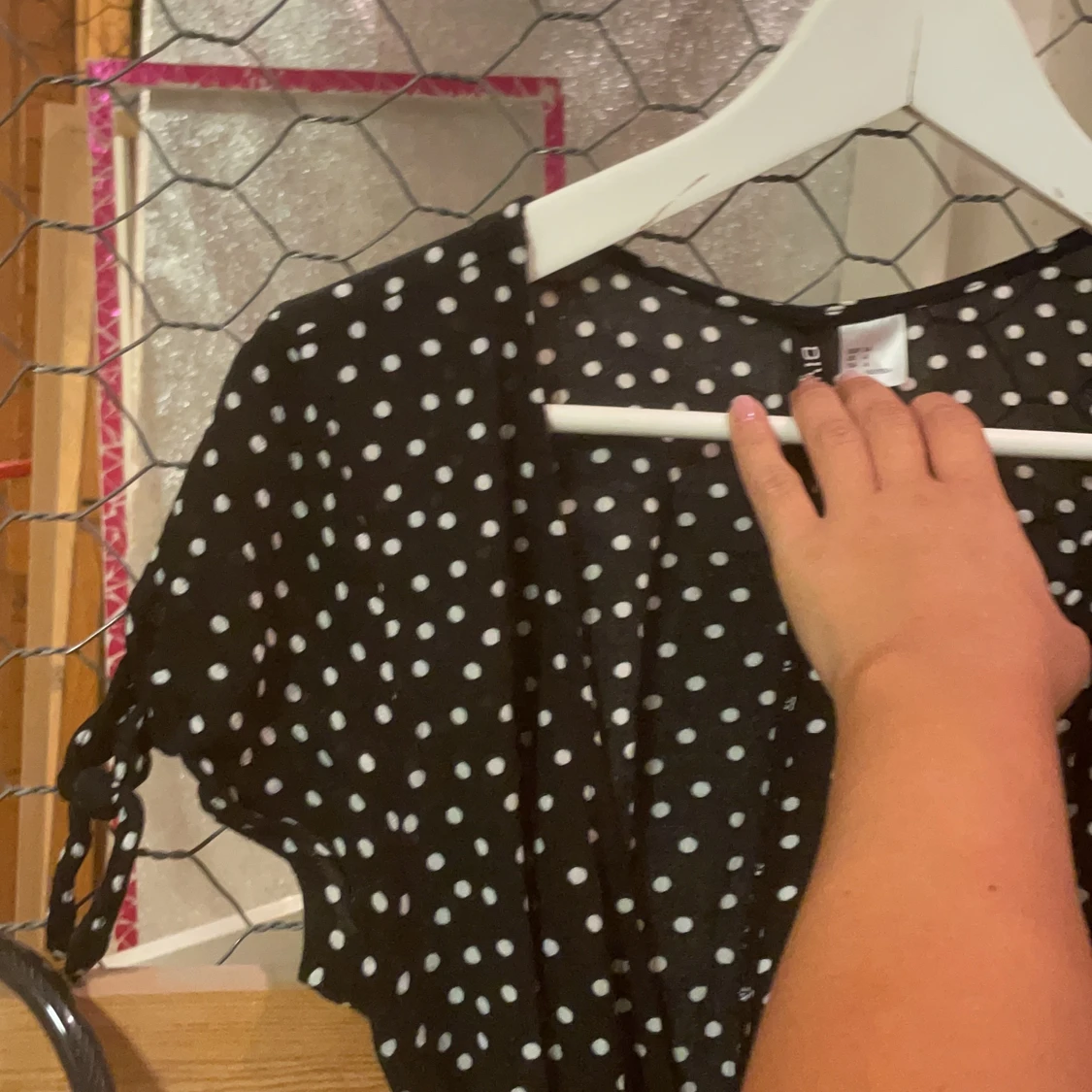 Klänning prickig - 91