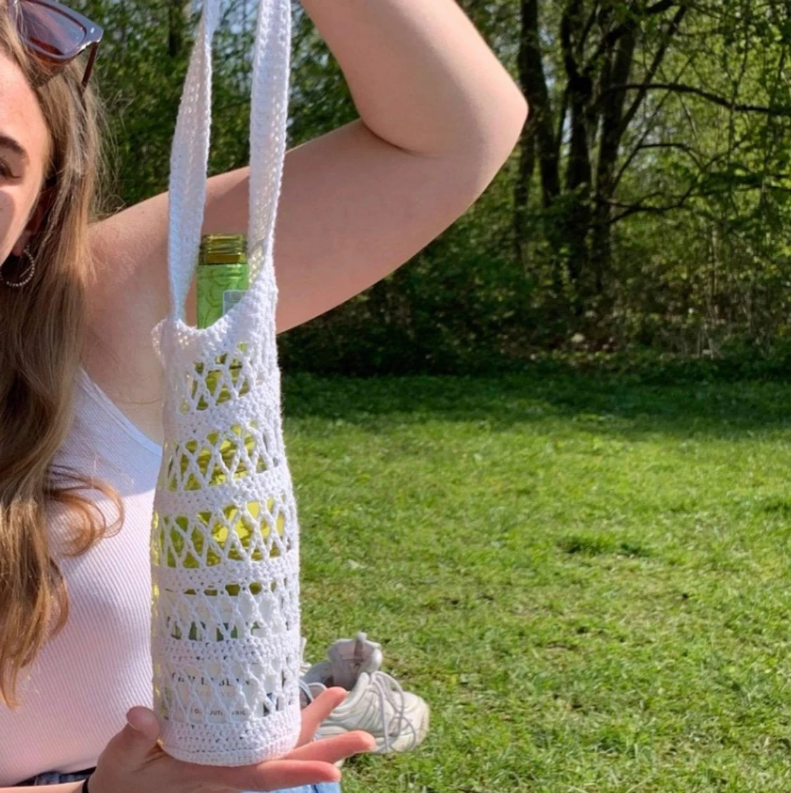 Virkade vinväskor - 91