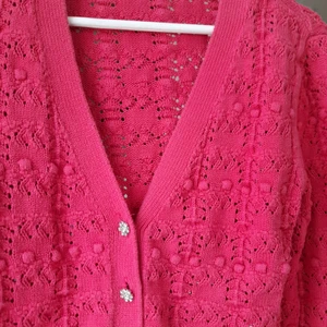 Virkad kort kofta från Zara - Söt kort kofta med fina detaljer från Zara