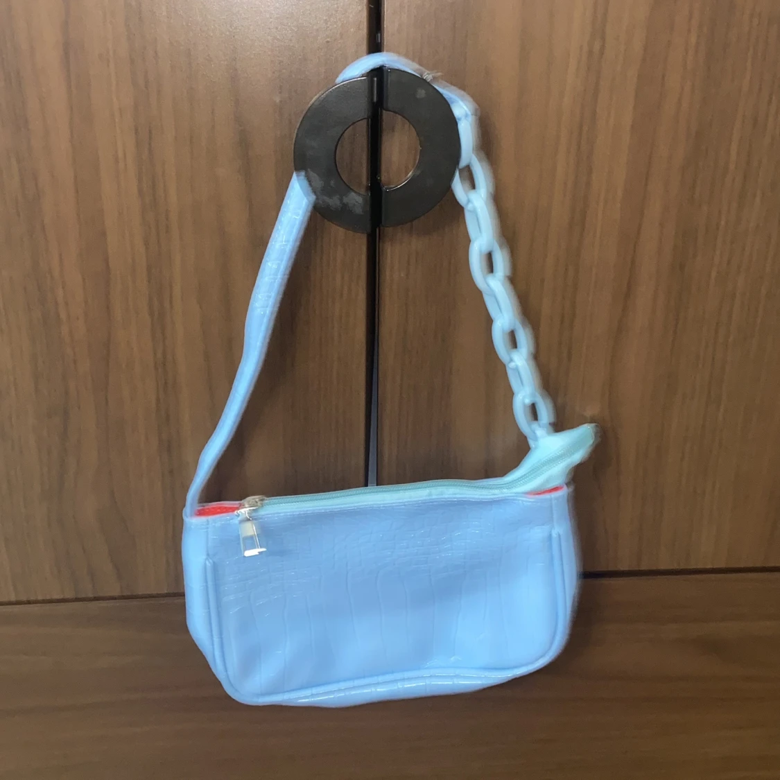 Blå axelväska  - 90