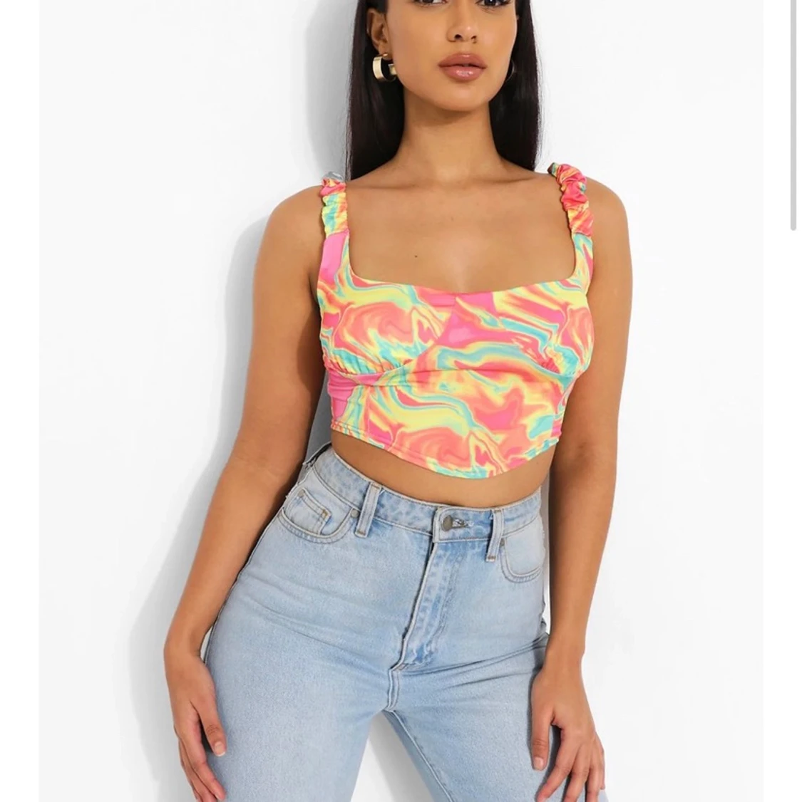 Boohoo mönstrad korsett - 91