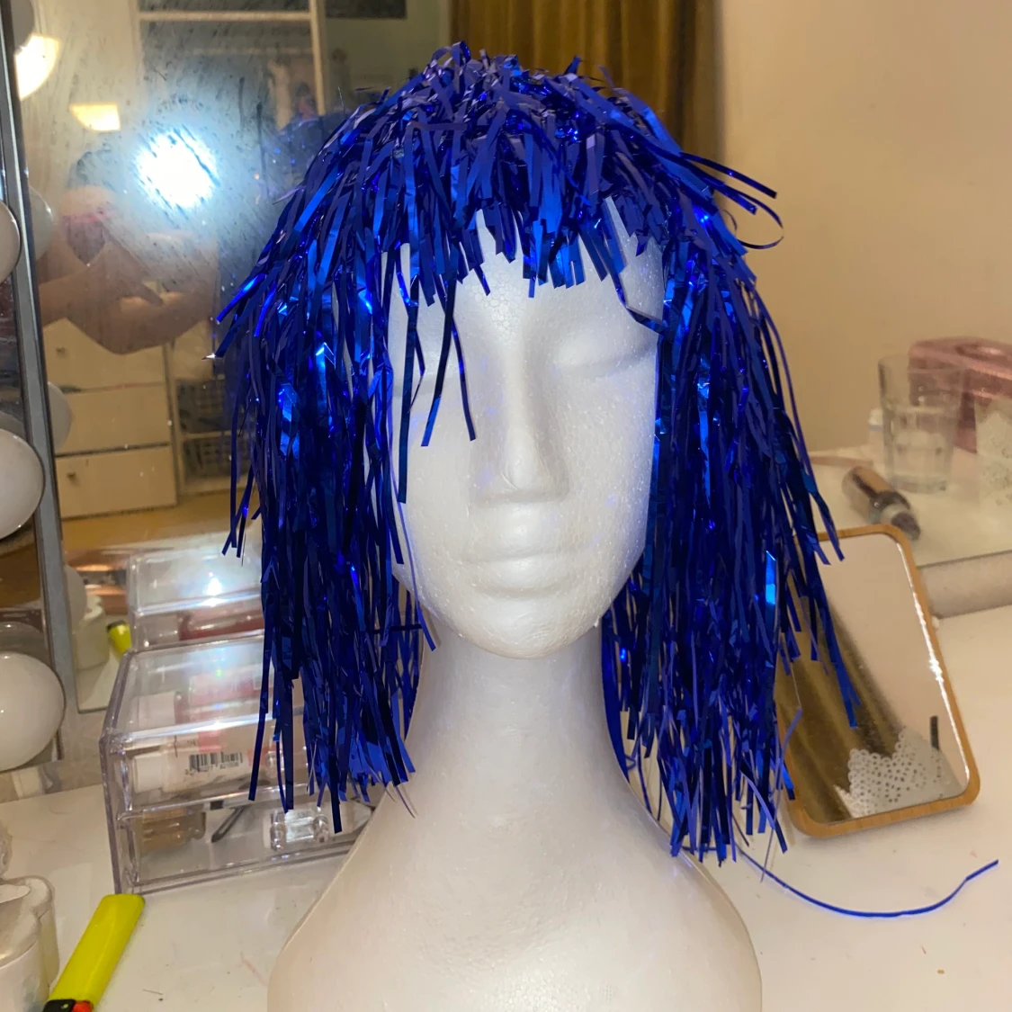 Glitter peruk