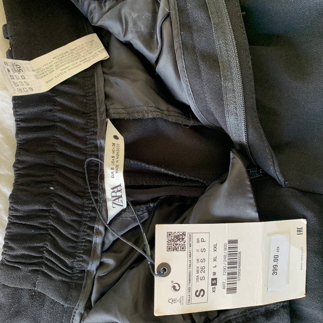 Svarta kostymbyxor - 91