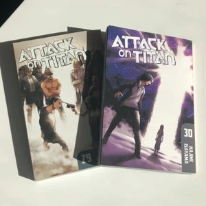 Attack on titan vol 29 & 30 - Kommer inte kunna frakta tills måndag! Kan mötas i gbg!(: 200kr för båda + frakt 