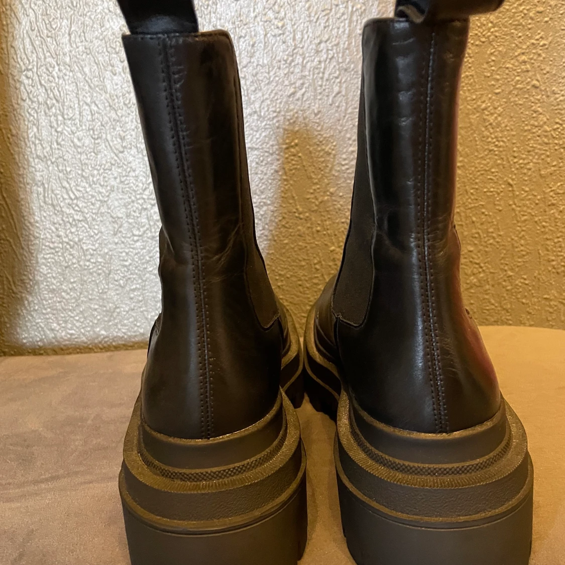 Skinn boots Zara strl 36 - 90