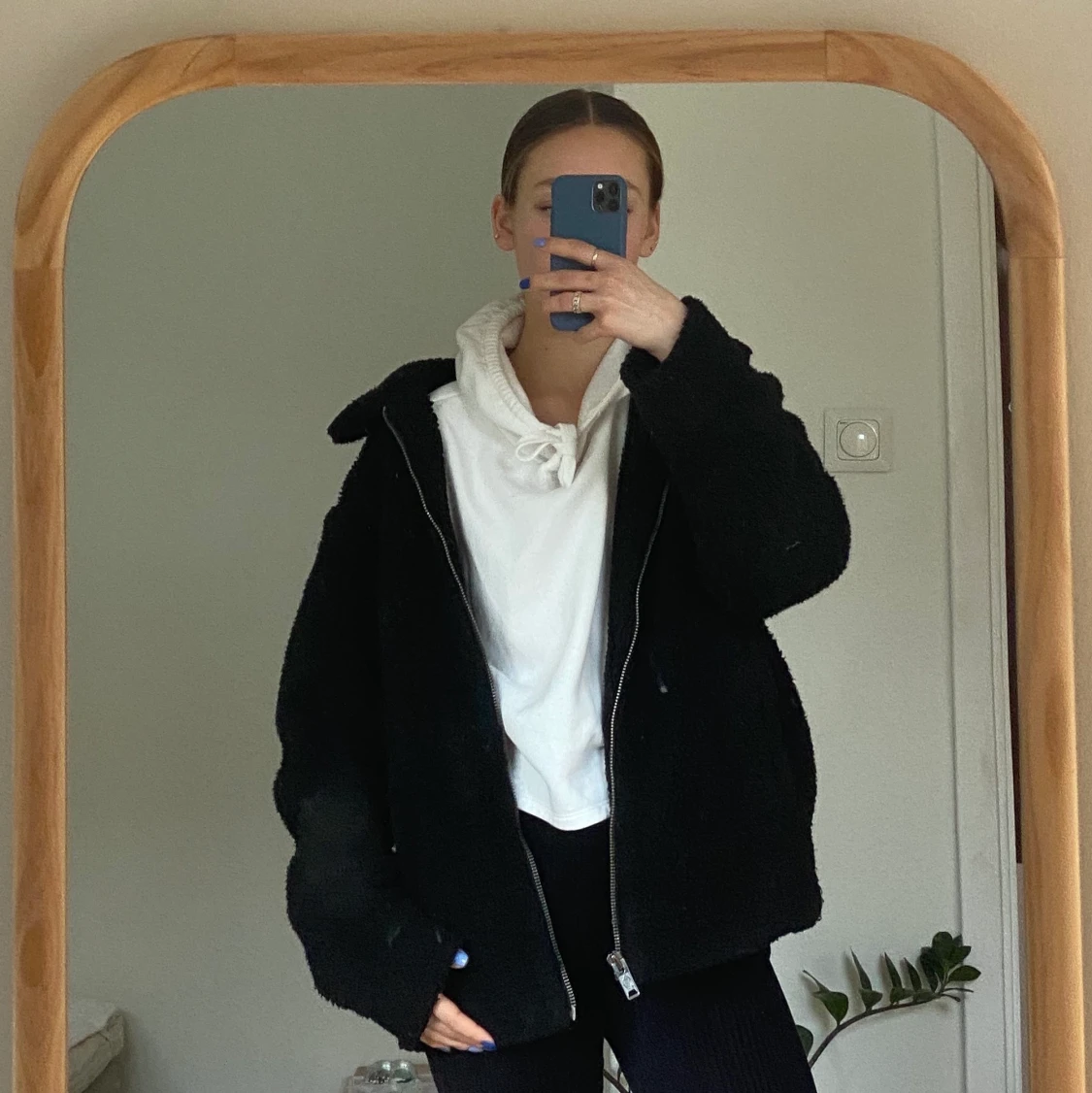 Oversized Vårjacka/Teddyjacka (Dickies)