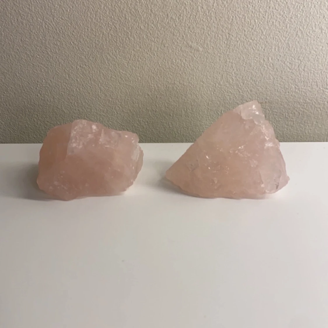 Rå rosenkvarts  - 90
