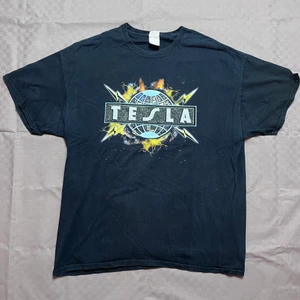 Tesla band tee - XL Tesla band tshirt