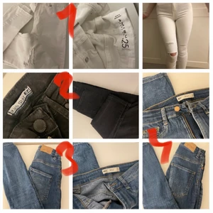 Byxor se bild och strl  - Byxor se mesta i ny skick !! Priser från 119-299kr 