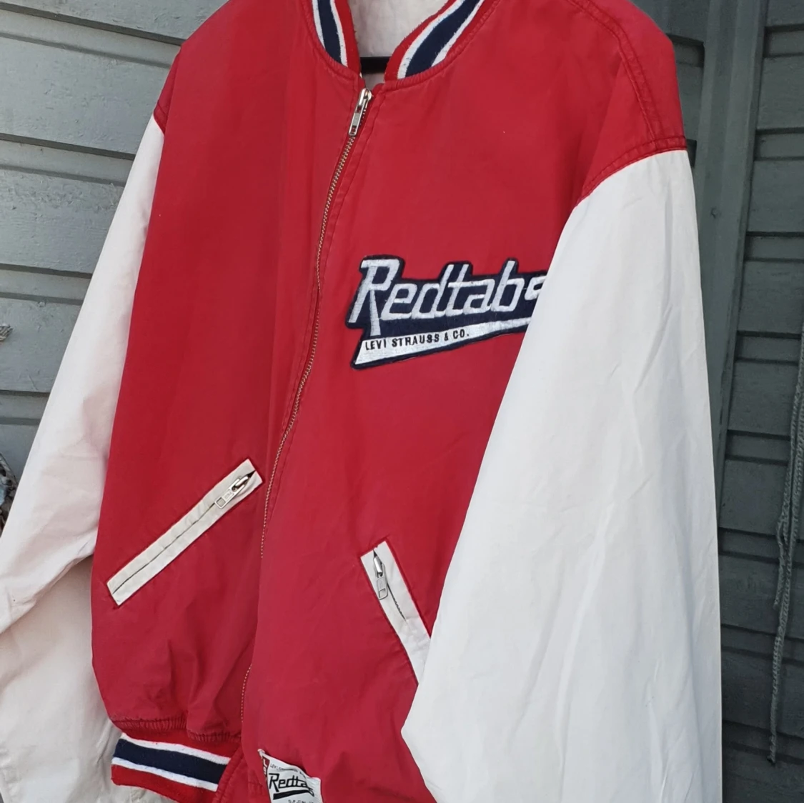 Åkt Levis Strauss unisex Varsity jacka