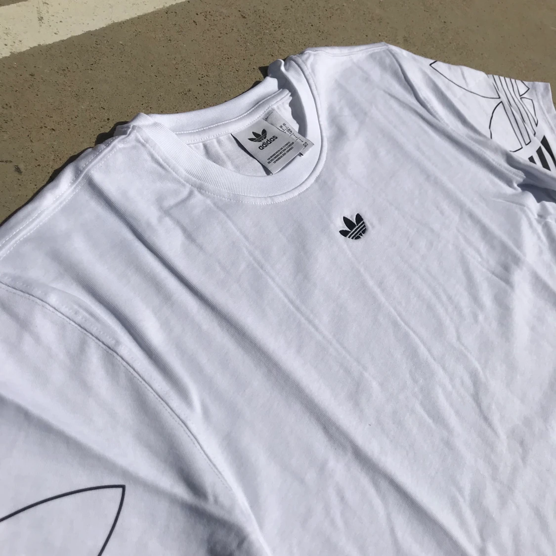 Adidas t-shirt vit - 90