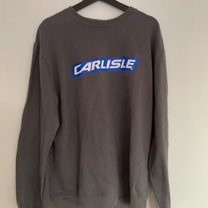 Carlisle sweatshirt - Grå sweatshirt med tryck i gott skick.