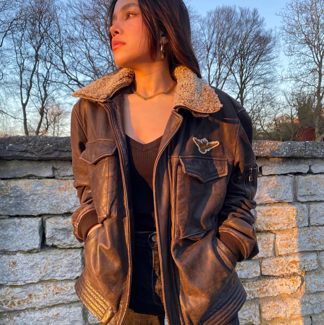 Selling my badass aviator jacket