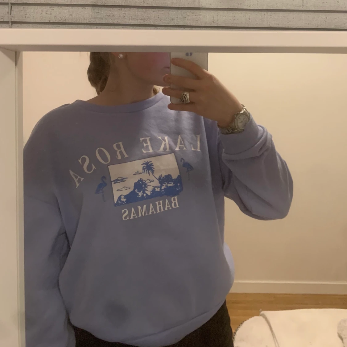 Blå Shein Sweatshirt - 91