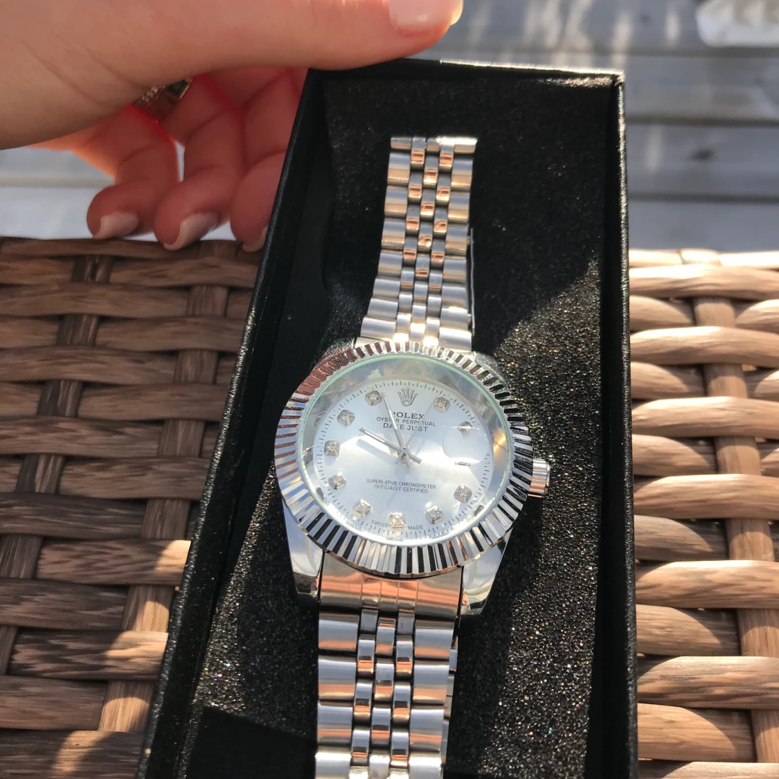 Rolex silver  - 90