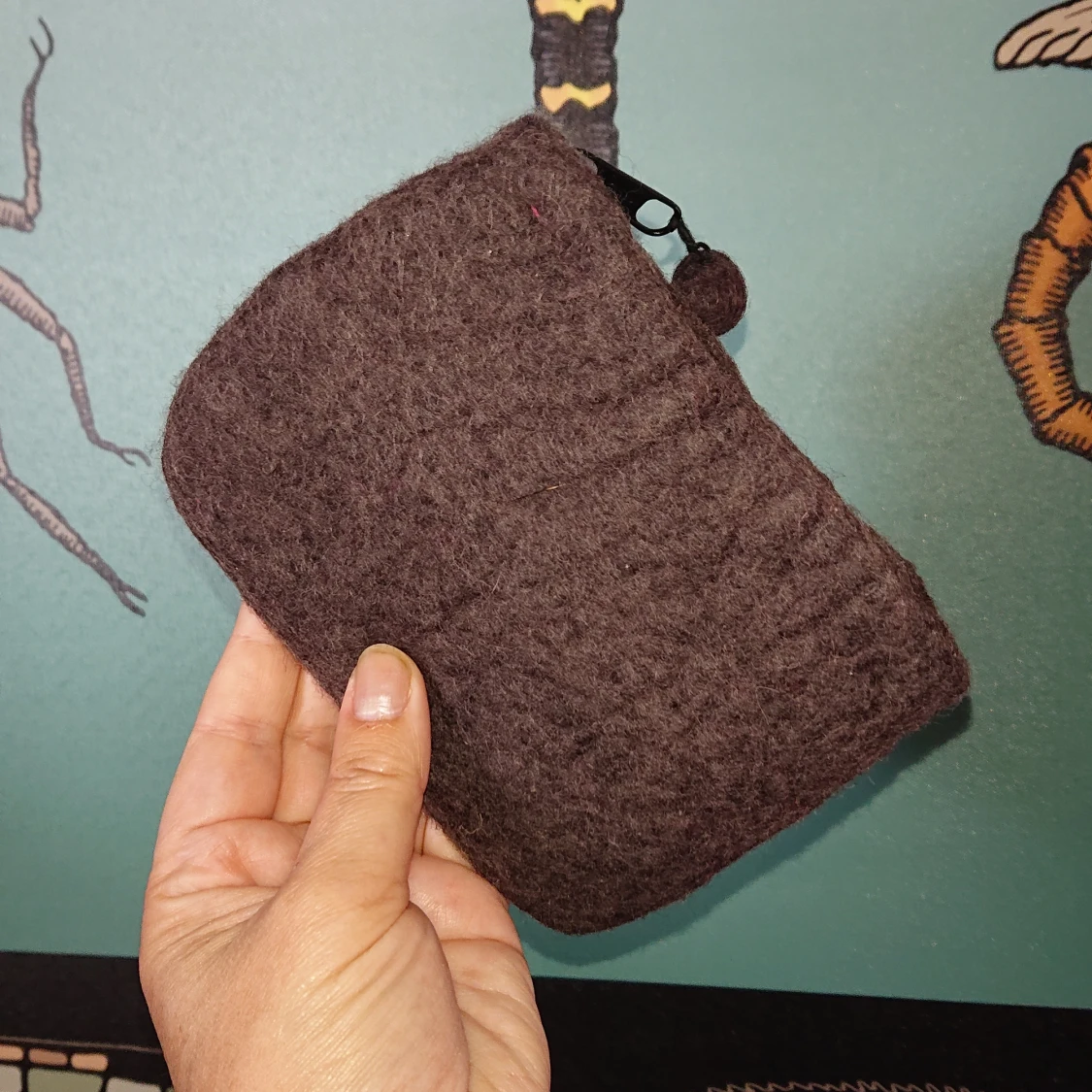 Klippan ull börs  - 90