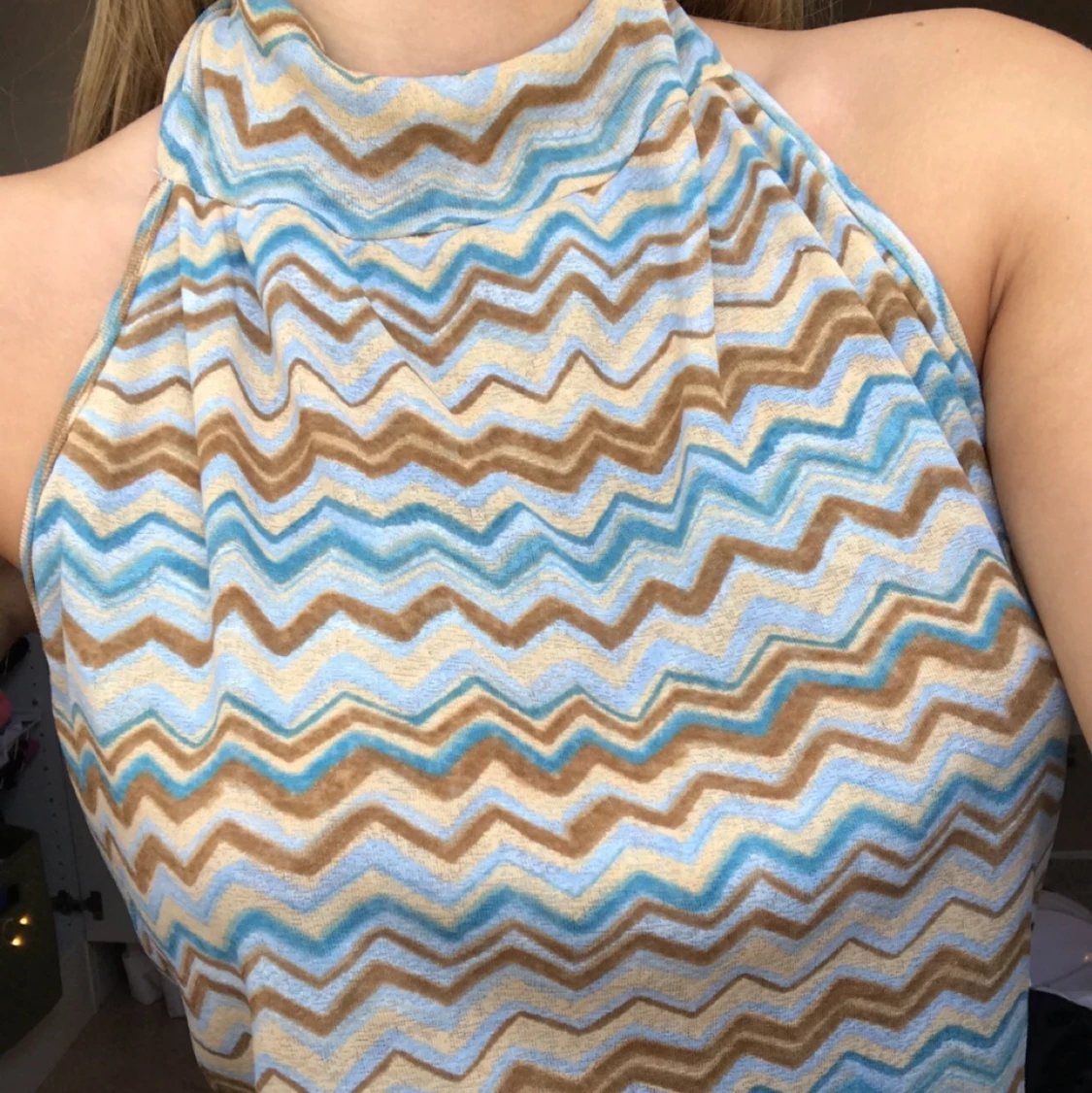 Halterneck topp - 91