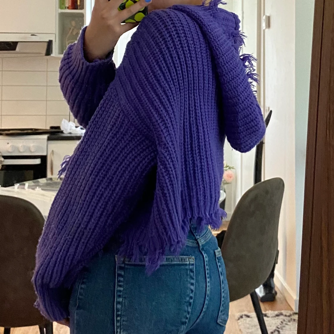 Stickad sip-hoodie, Ruveshop - 90