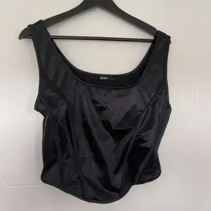 black corset top, not worn! new!