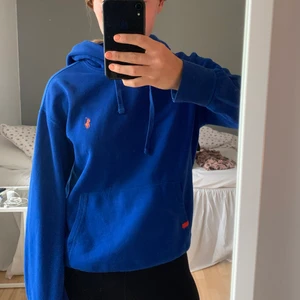 Ralph lauren Hoodie  - Ralph lauren Hoodie i superfin blå färg