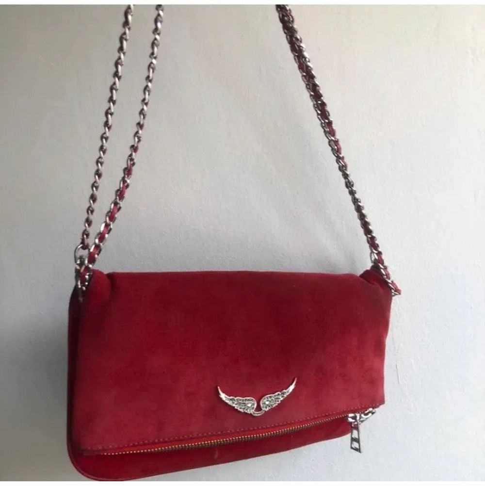 Röd Zadig Voltaire väska | Plick Second Hand