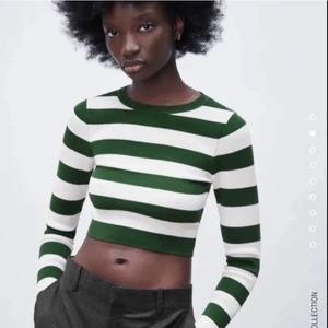 Randig crop top - Säljer en oanvänd trend-topp från Zara som varit slutsåld länge. Nypris var 229kr men jag säljer för 150kr.  Fraktar⚡️