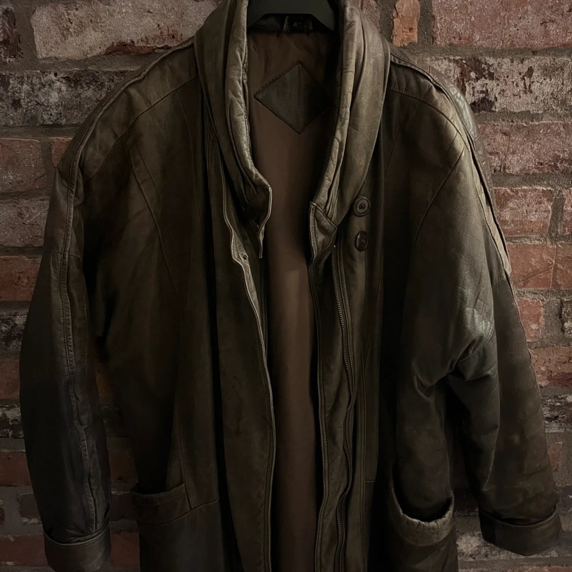 Skinnjacka vintage - 90