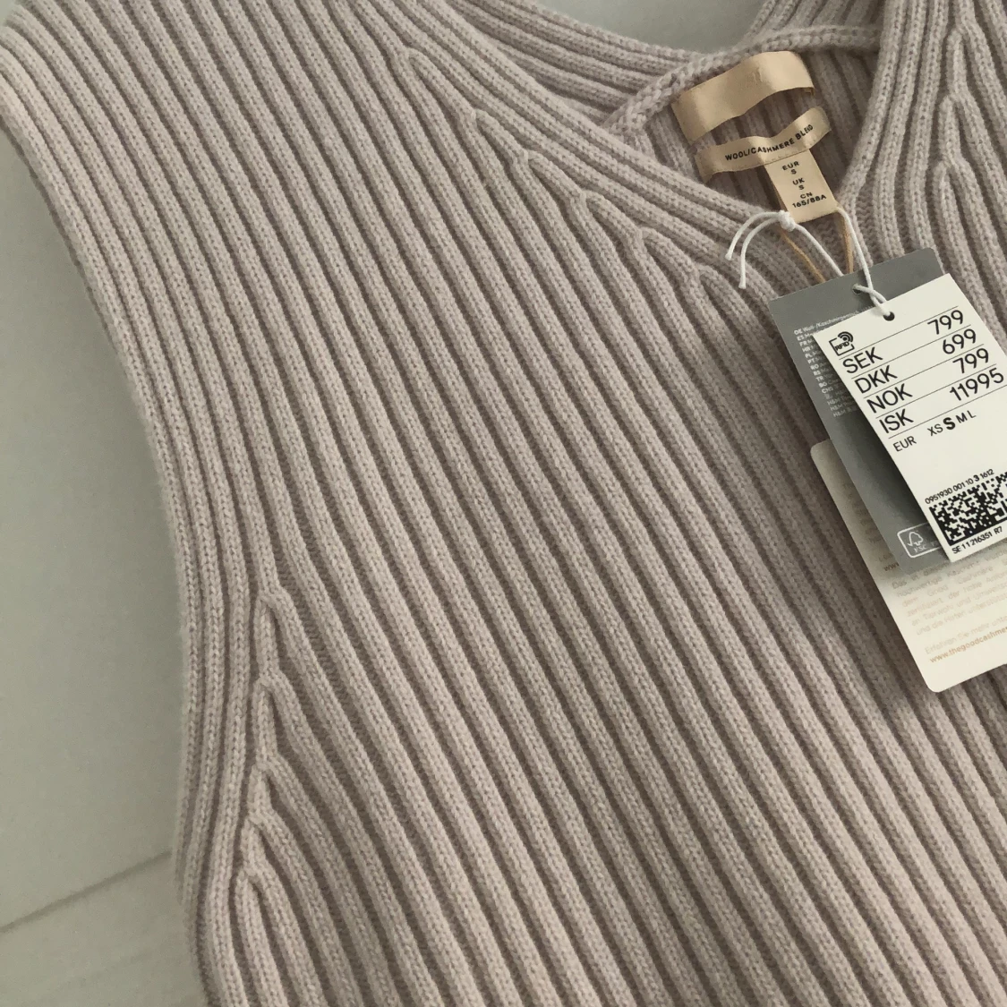 Ull/ Cashmere pullover - 91