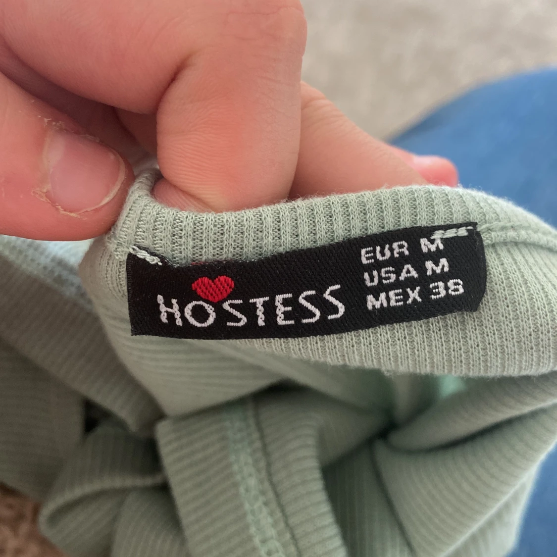 Mint grön topp  - 91