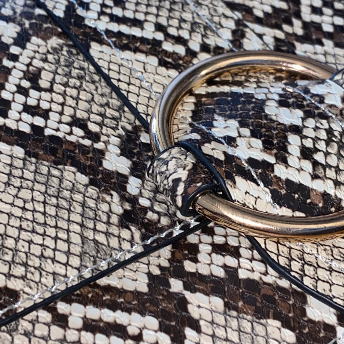 Väska ormmönster - 90