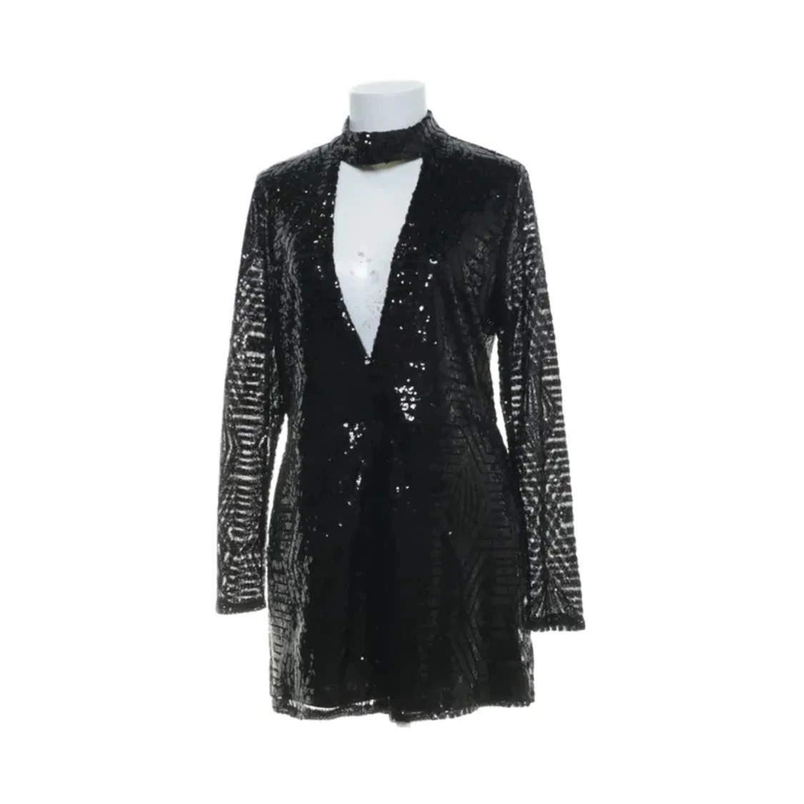 Skitsnygg Svart Paljett Playsuit