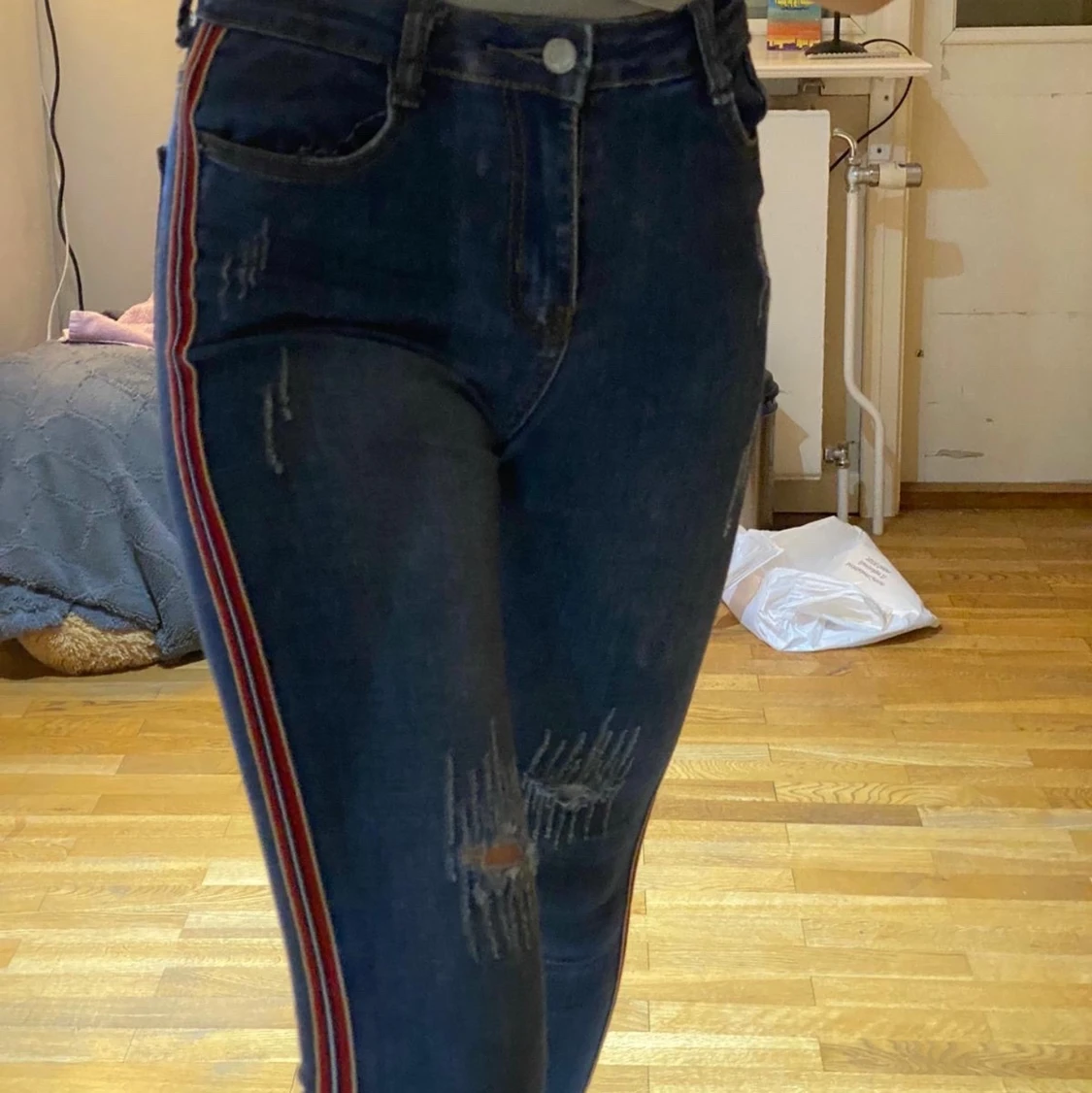 Blå jeans