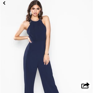 Byxdress - Mörkblå byxdress den Nelly, strlk 36, aldrig använd