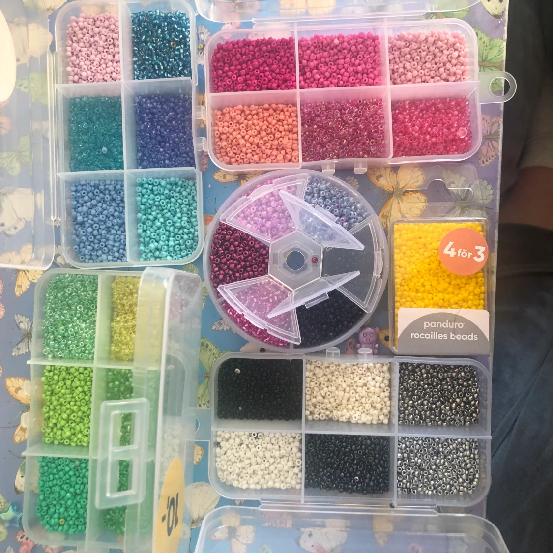 Ringar💖 pärlringar billigt paketpris FRI FRAKT - 90