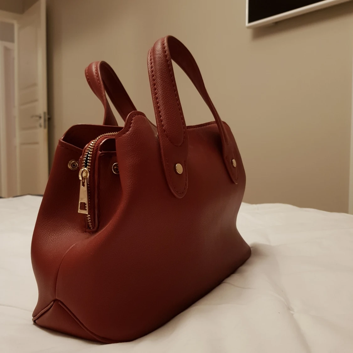 ZARA väska - Röd  - 91