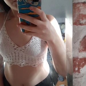 Virkad bralette - Hemmagjord baletten. Virkad i fint bomullsgarn