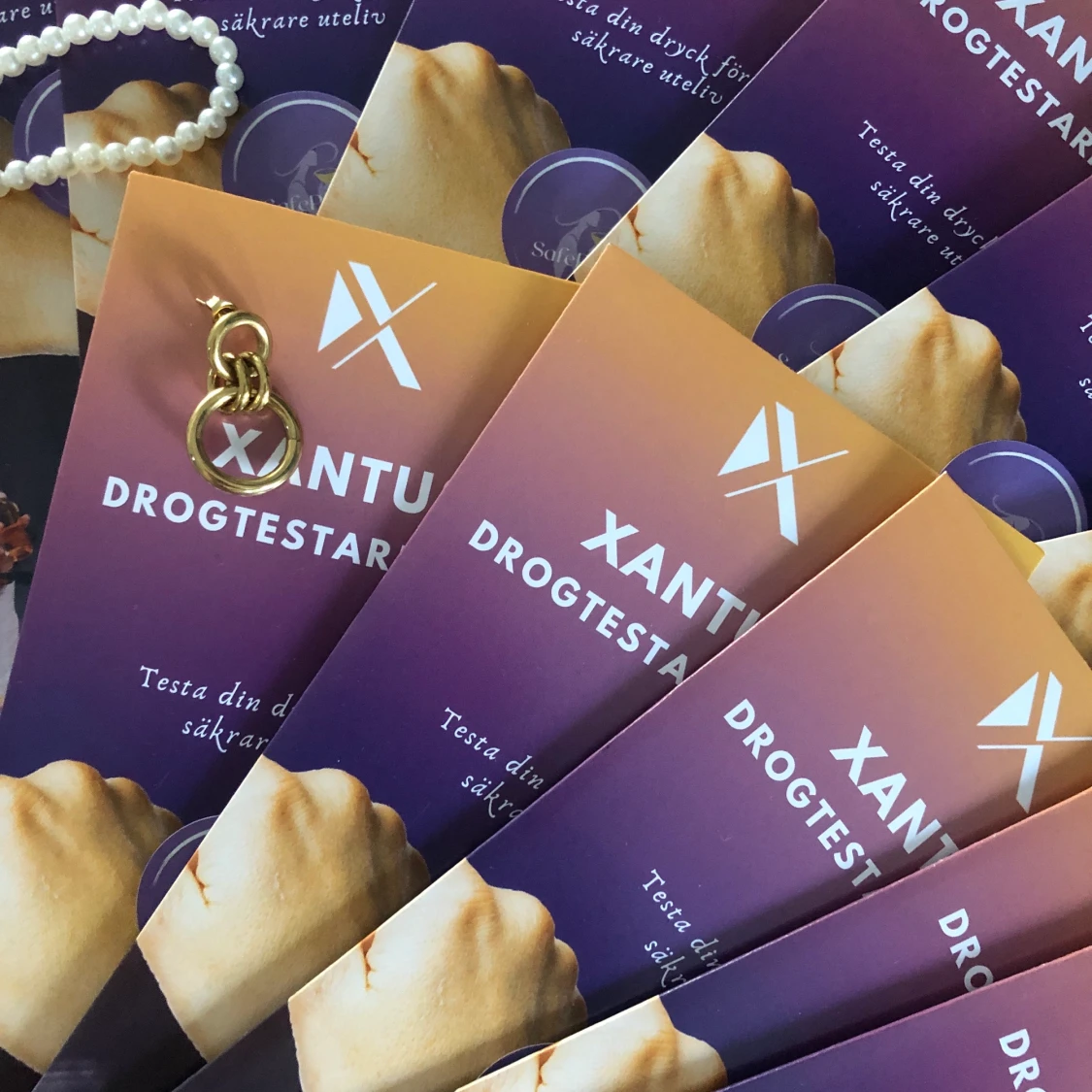 Dessa fantastiska armband finns nu till försäljning! Drogtestarmbanden testar din dryck på date rape drogen GHB! - 91