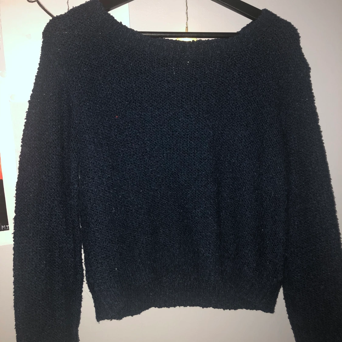 Stickad tröja (cropped)