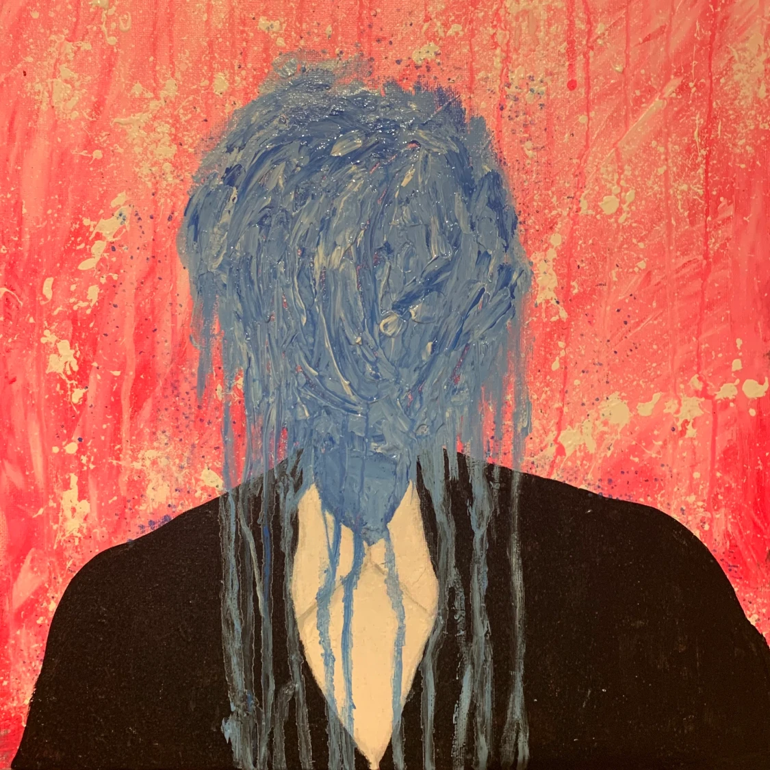 Egenmålad tavla - 91