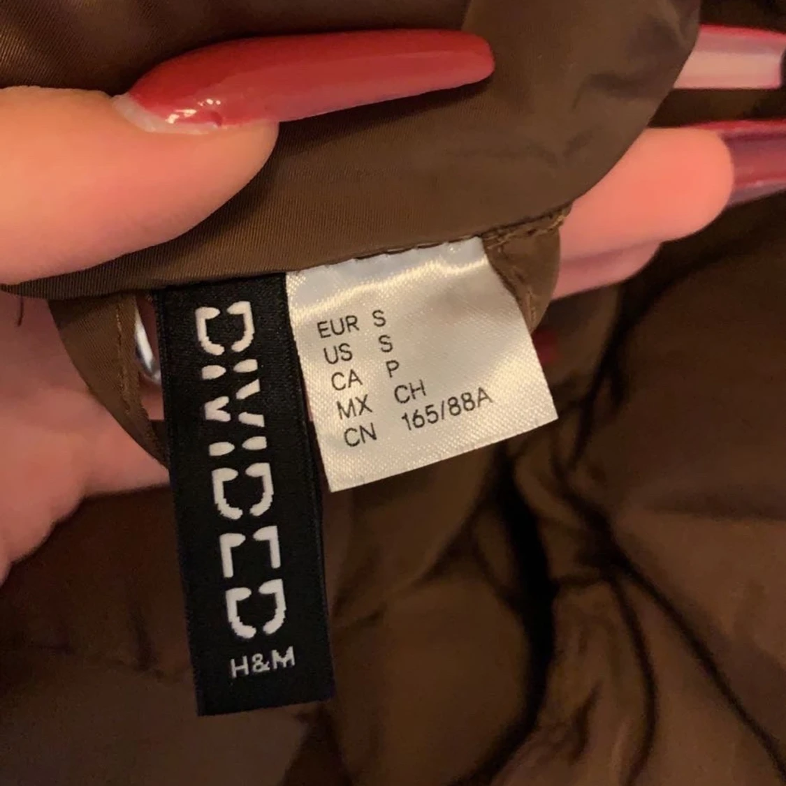 Brun väst storlek SMALL - 91