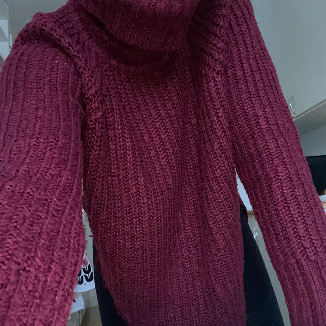 Stickad tröja 
