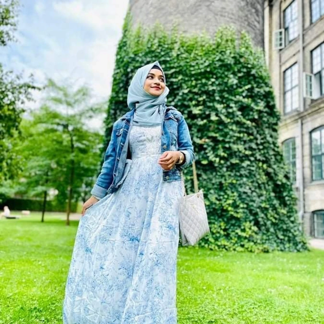 Floral long dress  - 90