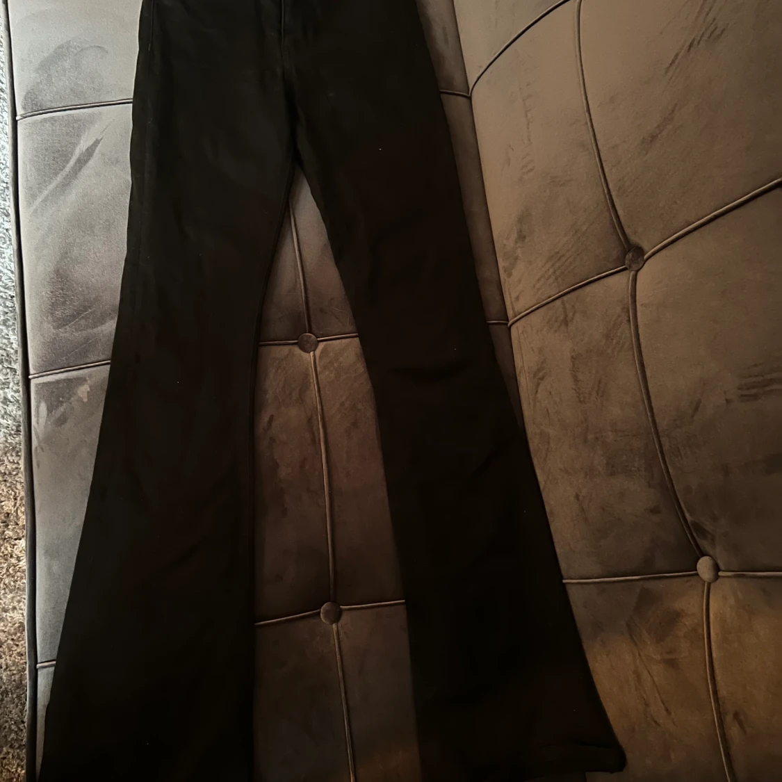 Svarta bootcut MIH jeans