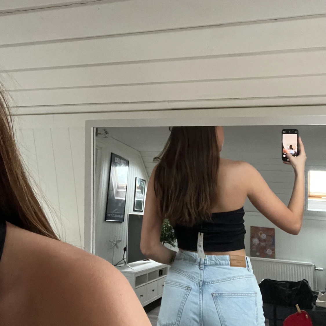 Halterneck topp - 90