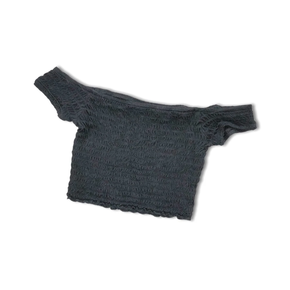 Svart Crop topp  - 90