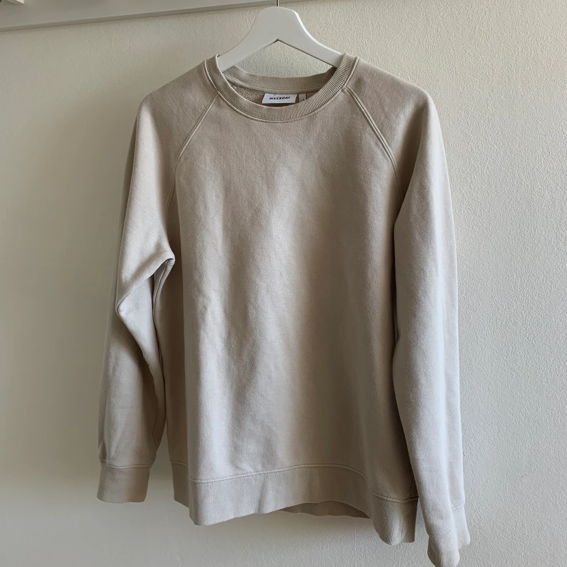 Sweatshirt/Collegetröja beige